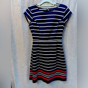 Tommy Hilfiger Striped A-line Dress Size 6